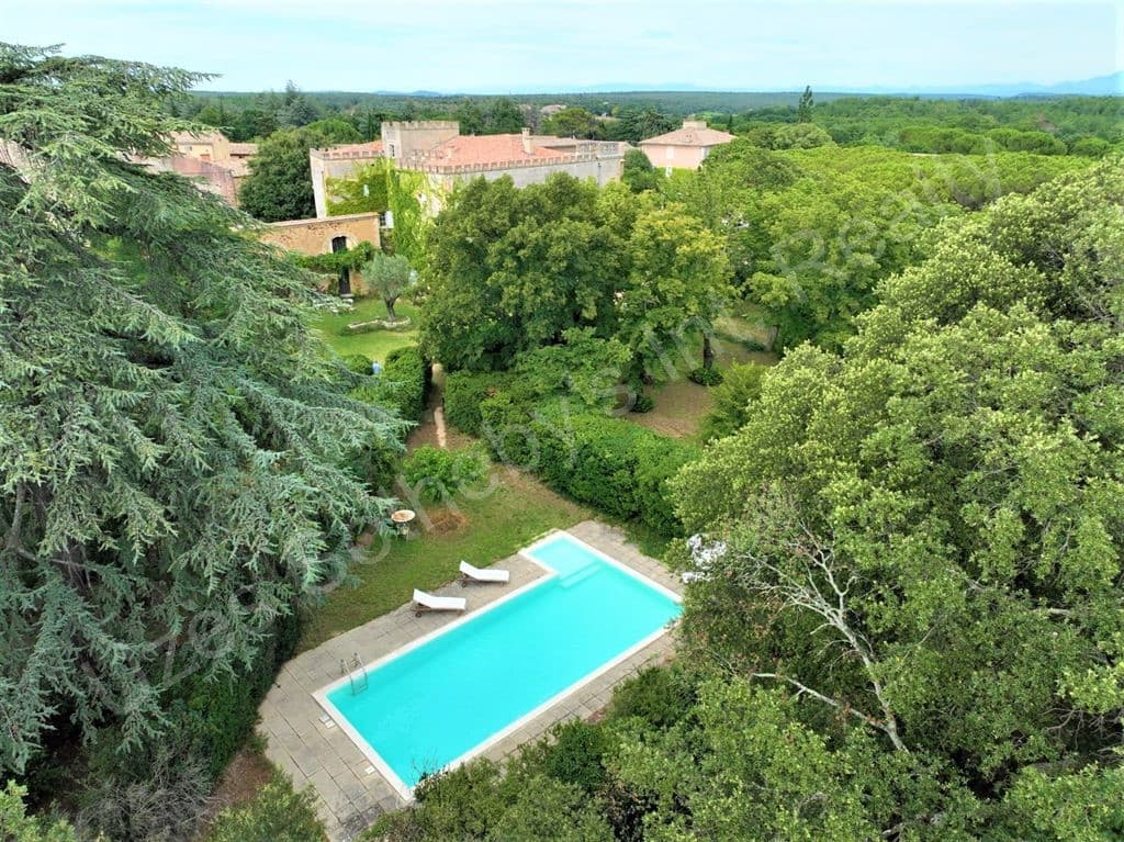 Elegant Castle with Park and Swimming Pool Near Uzès 3