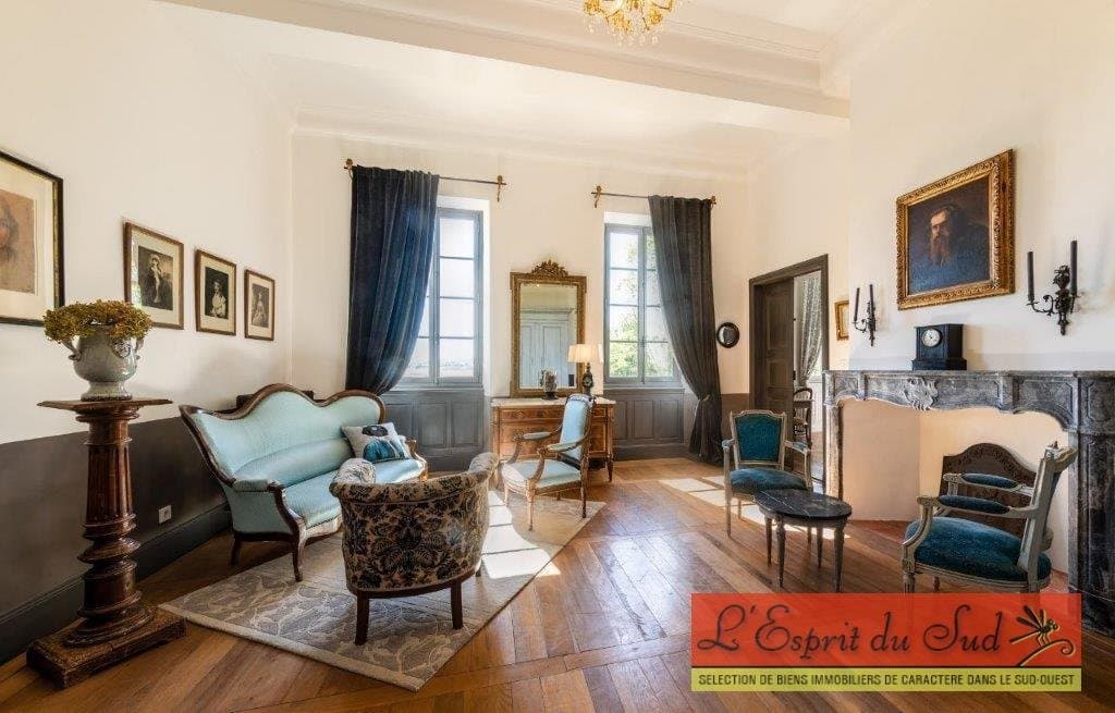 Exceptional Château With Gîtes And Natural Swimming Pool 3