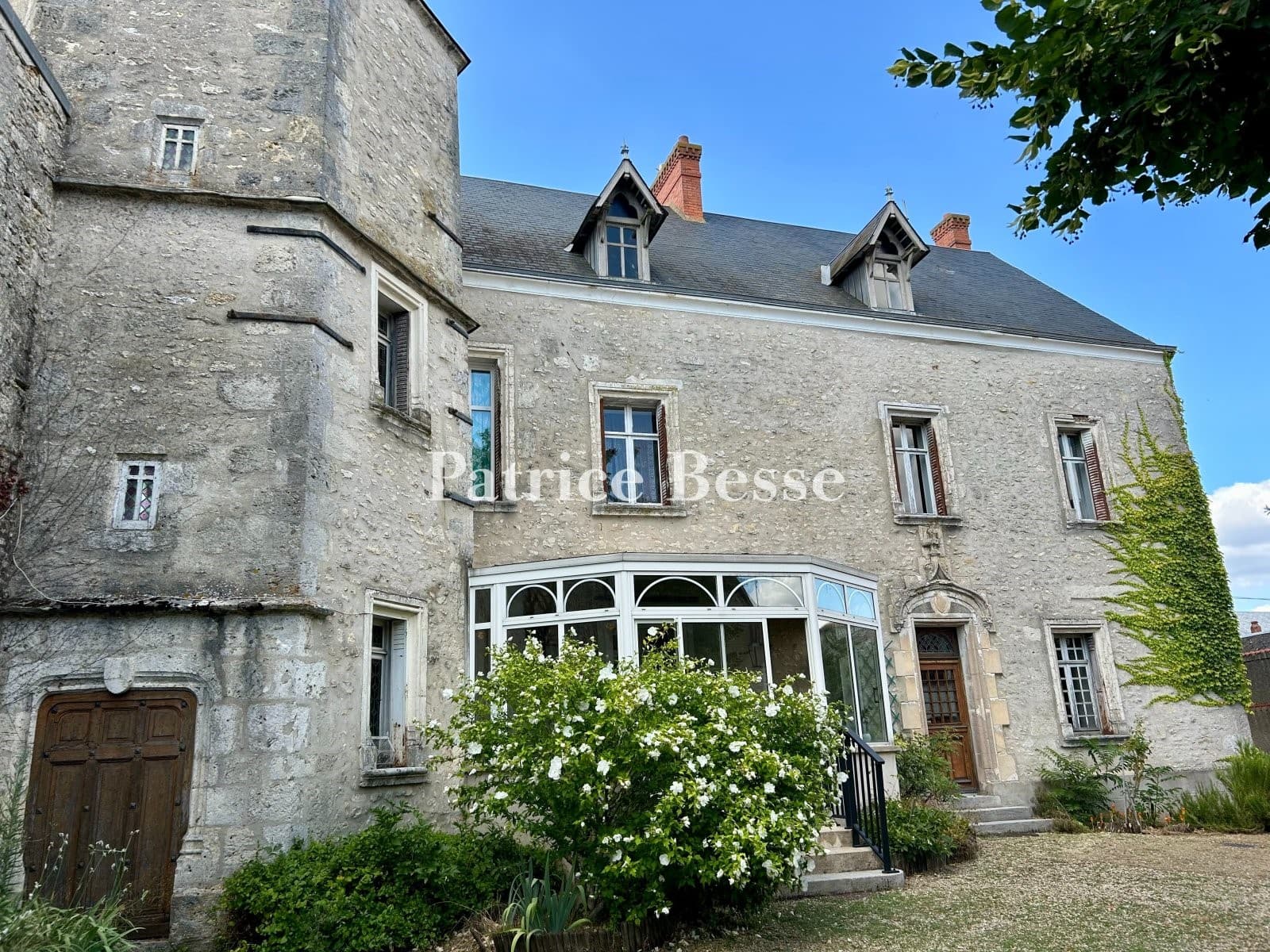 Historic Château With Hexagonal Tower And Wooded Grounds 2