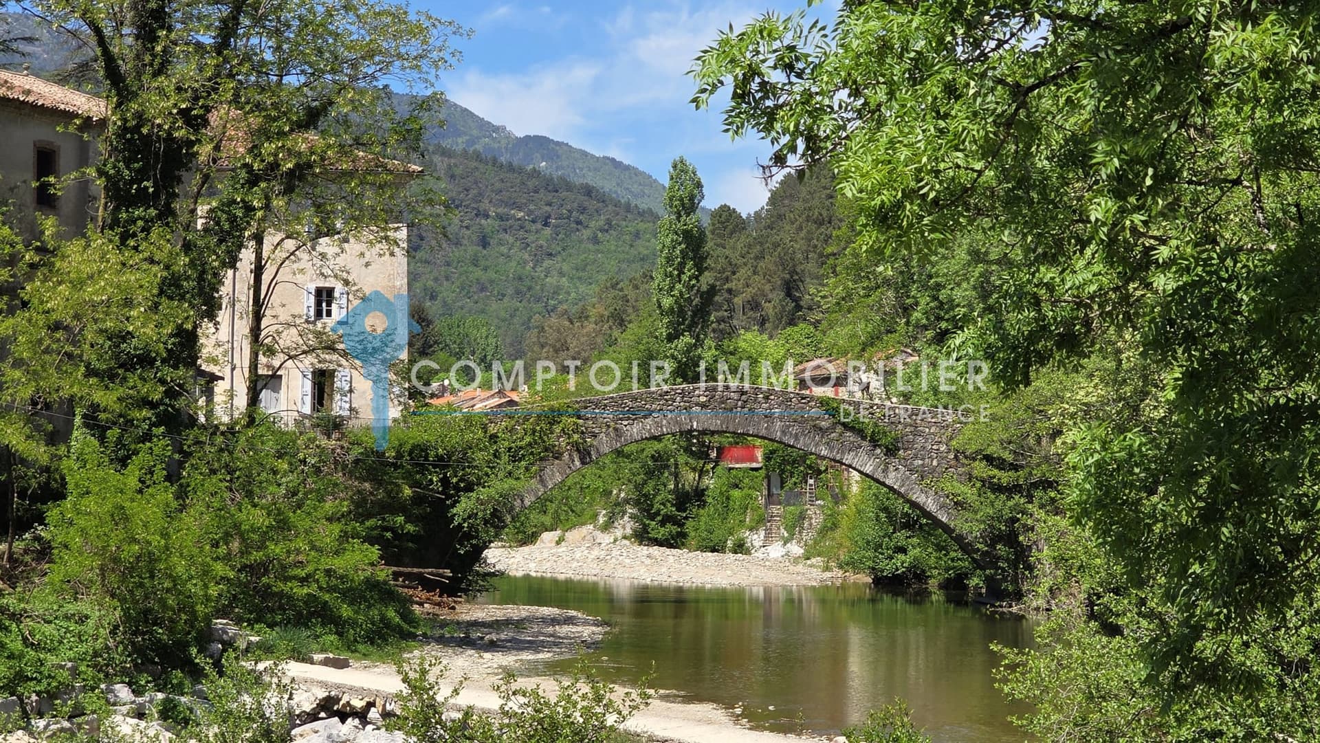 Charming Cévenol Mas with 4 Bedrooms and 1.1 Hectare of Land