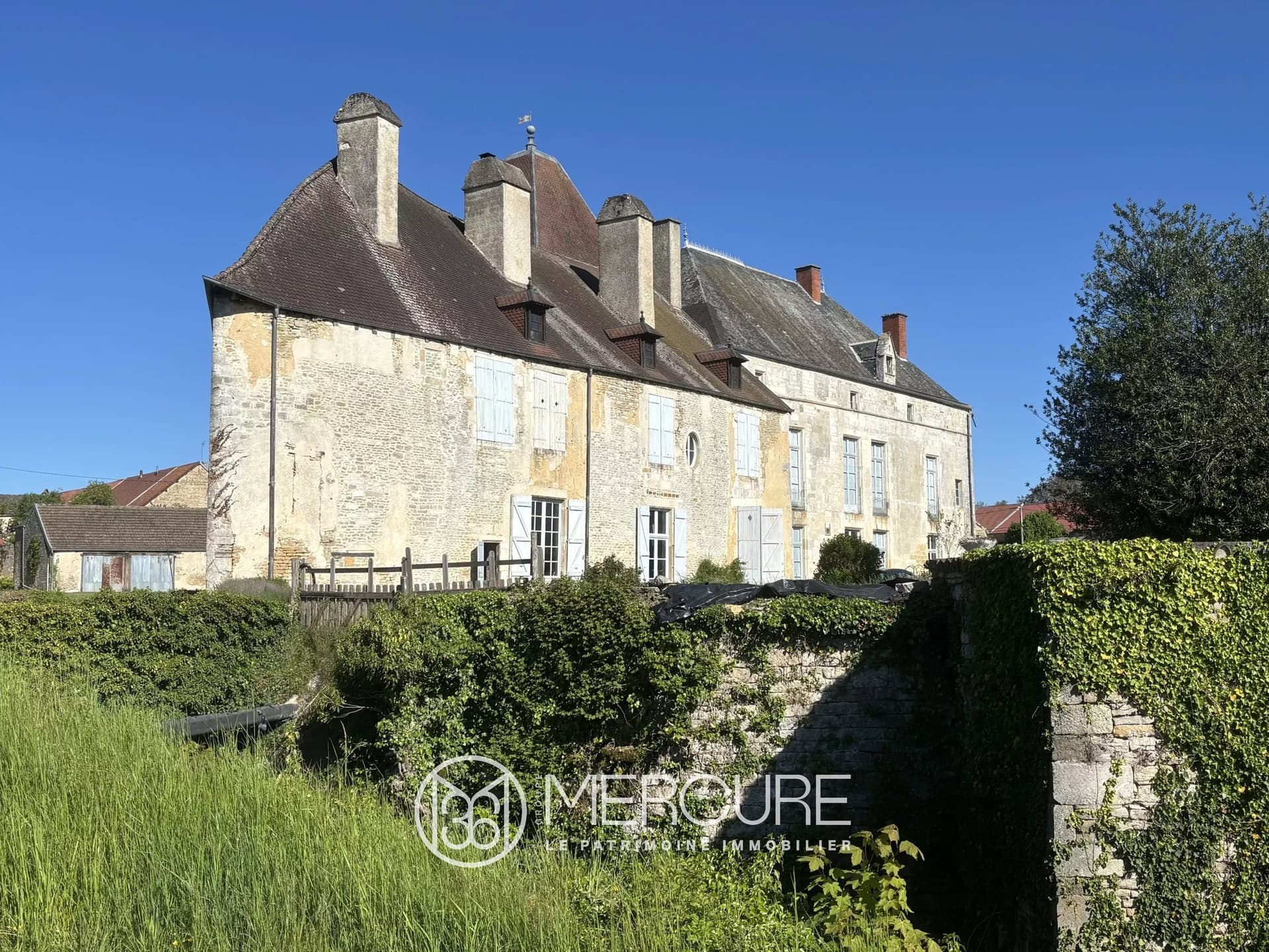 Château With Period Features And 22 Hectares In Chalancey