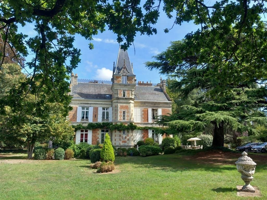 Elegant 19th Century Château With Swimming Pool And Wine Press
