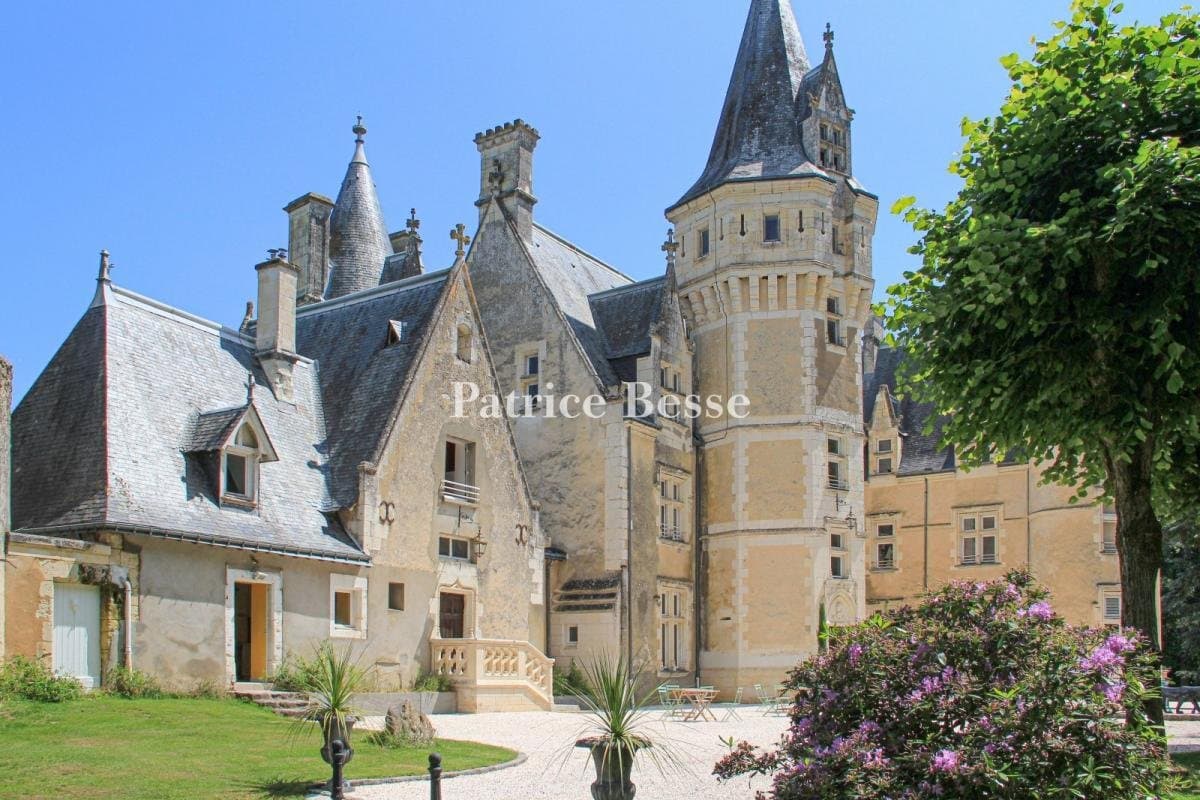 12th Century Castle With Caretaker's Cottage And Swimming Pool