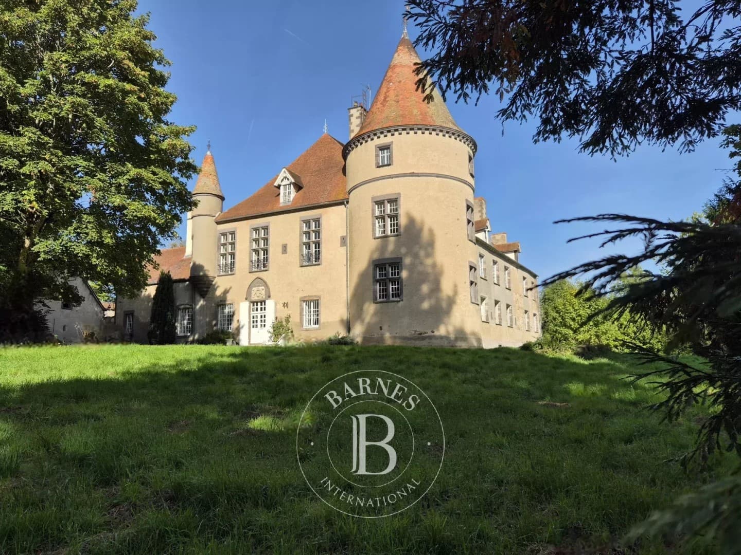 Château with 710 Sqm Living Space and 6 Bedrooms in Auvergne — Château for sale in Auvergne, France