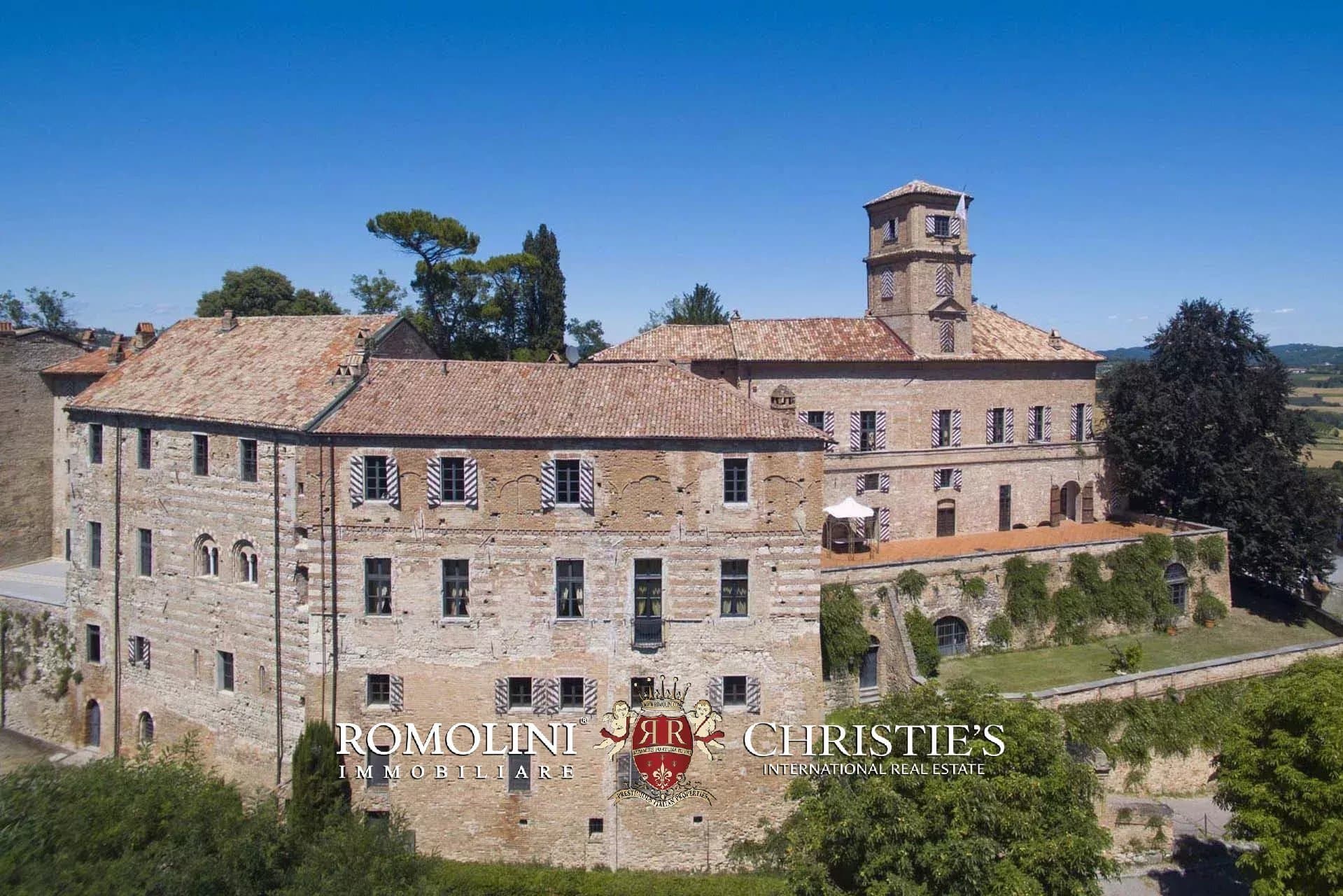 Restored Medieval Castle With Approved Boutique Hotel Project — in Monferrato, Italy
