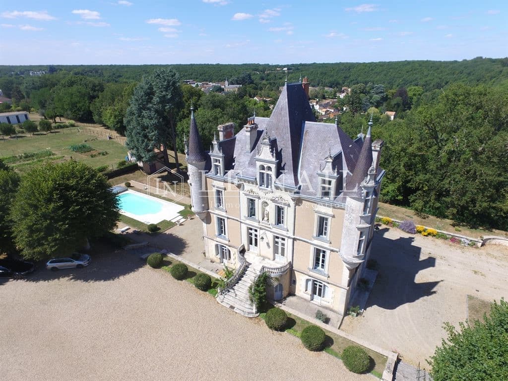 Elegant 19th Century Château Near Poitiers With Guest House 5