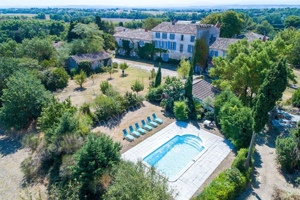 Secluded 18th Century Château With Guest House And Mountain Views 5