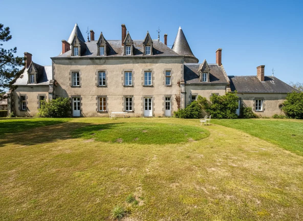Exceptional 15th Century Château on 108 Hectares with Dovecote and Outbuildings