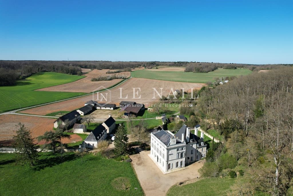 19th Century Château with Extensive Estate in the Loire Valley 2