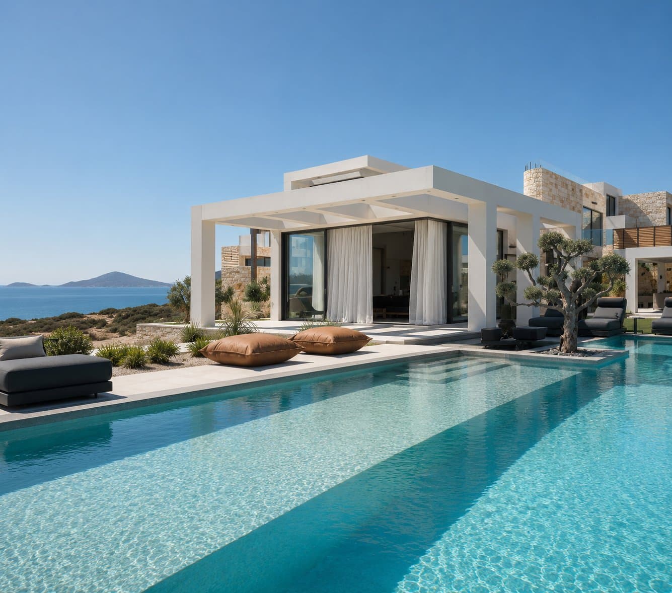 Elegant Villa With Sea View And Infinity Pool Near Chania 3