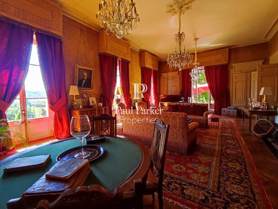 Château with 10 Hectares of Private Land Near Lyon 4