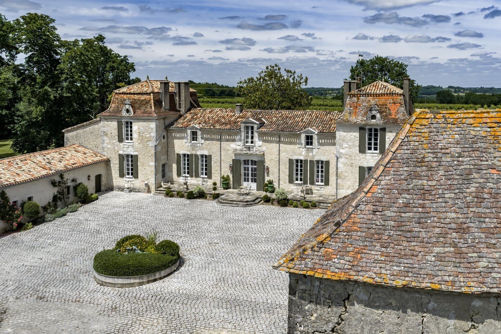 Elegant 18th Century Château With Vineyard And Swimming Pool