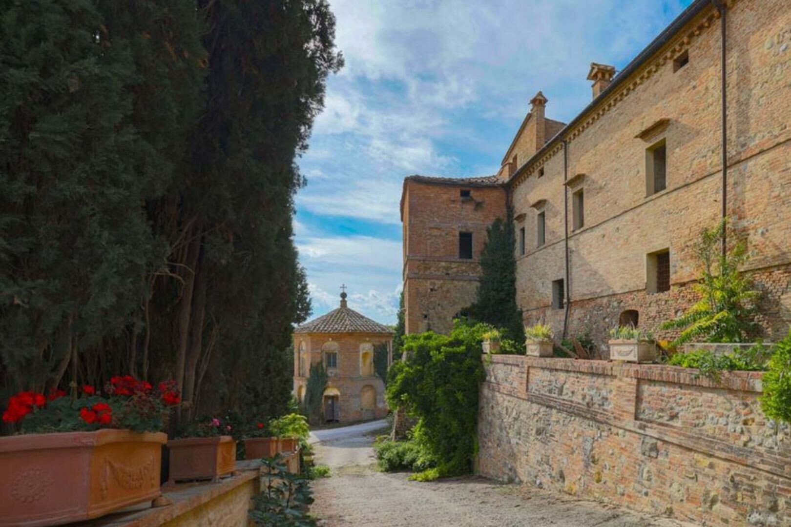 1300s Castle With Approved Renovation Project Near Montalcino 2