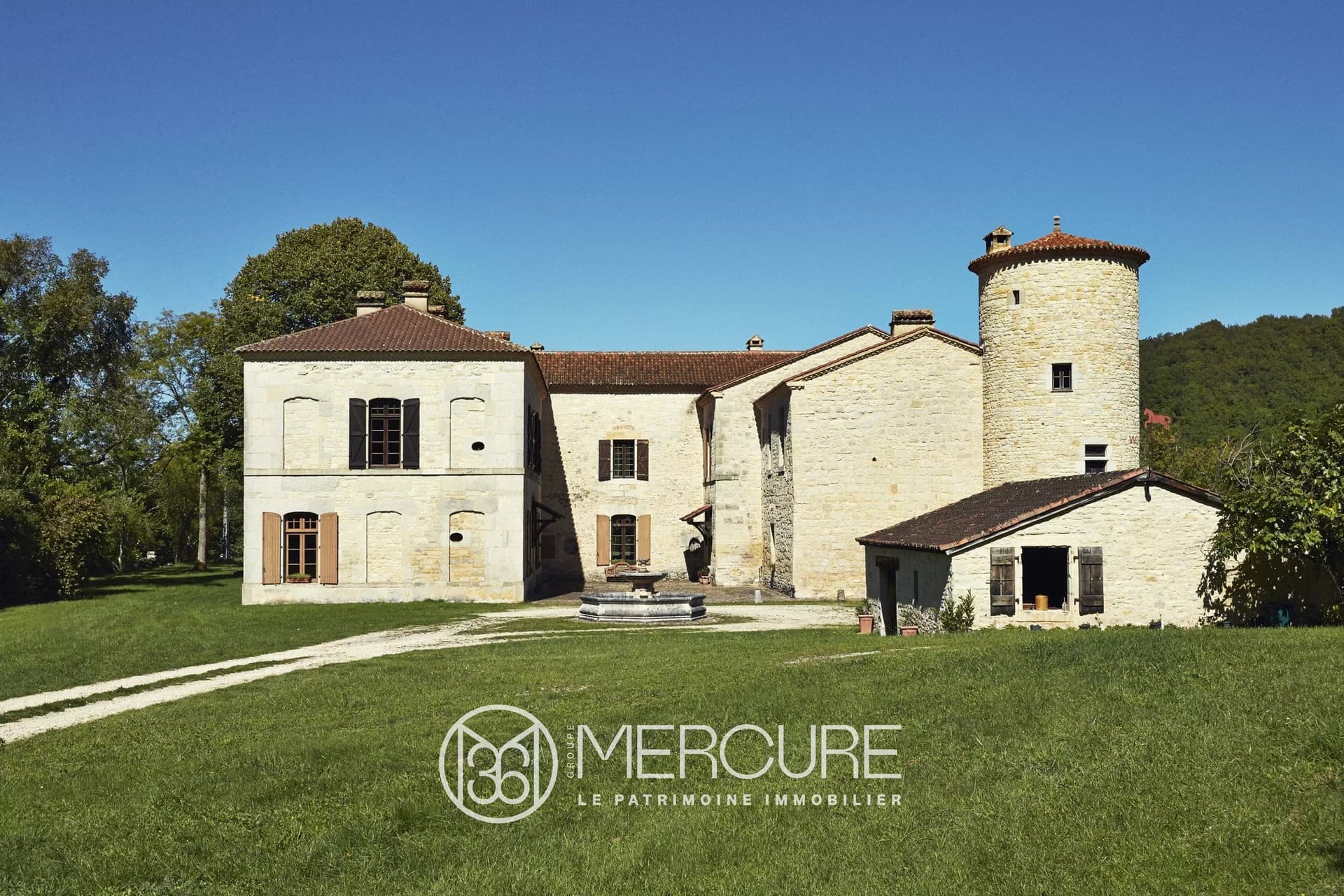 Exceptional 11th and 18th Century Castle with Extensive Grounds — in France