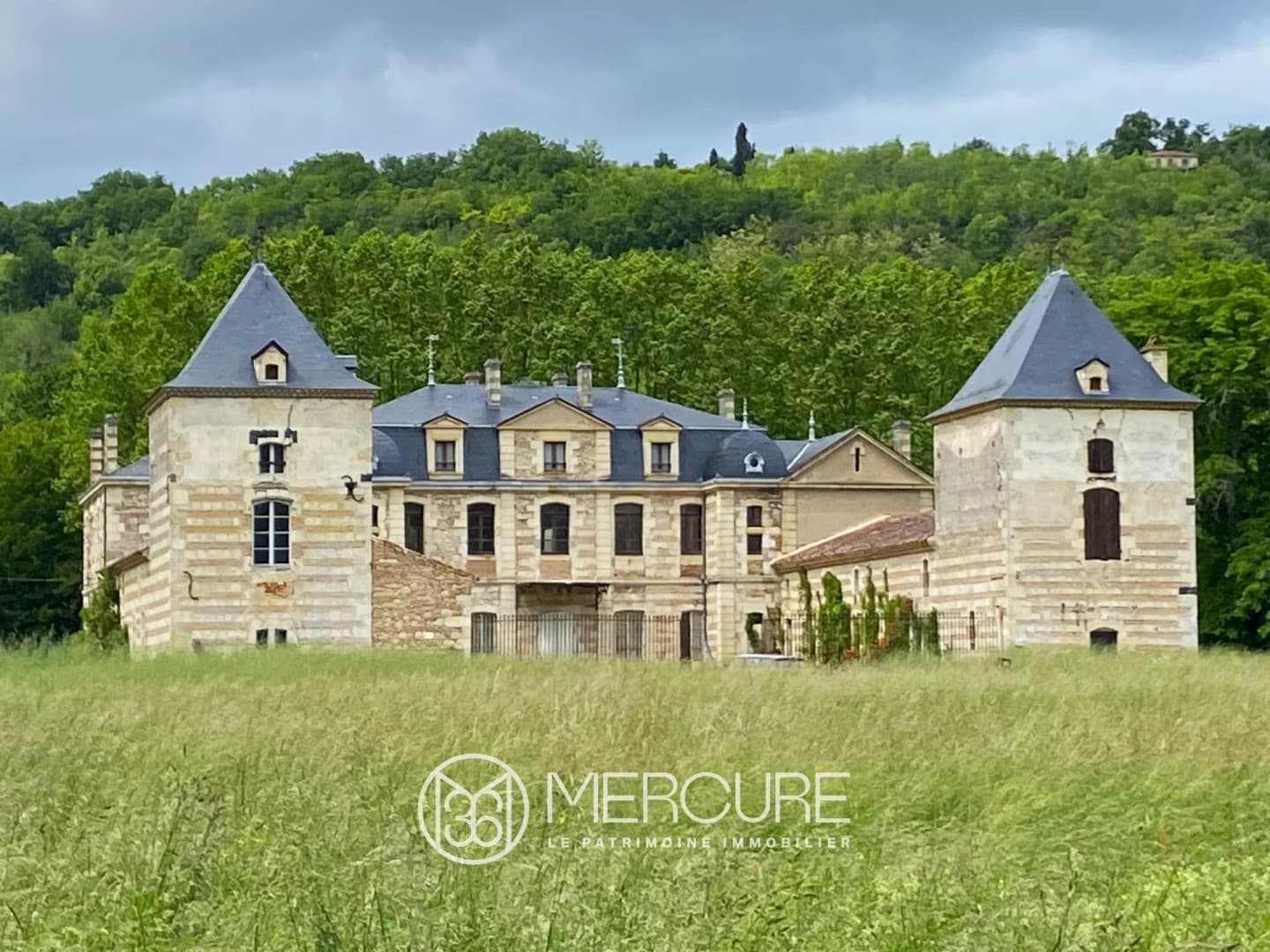 Restoration Opportunity for 18th Century Château with 42 Hectares — Château for sale in France