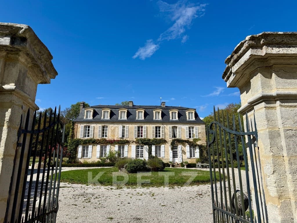 Elegant 18th Century Château With Restored Outbuildings And 10 Hectare Estate — Château for sale in Normandy, France