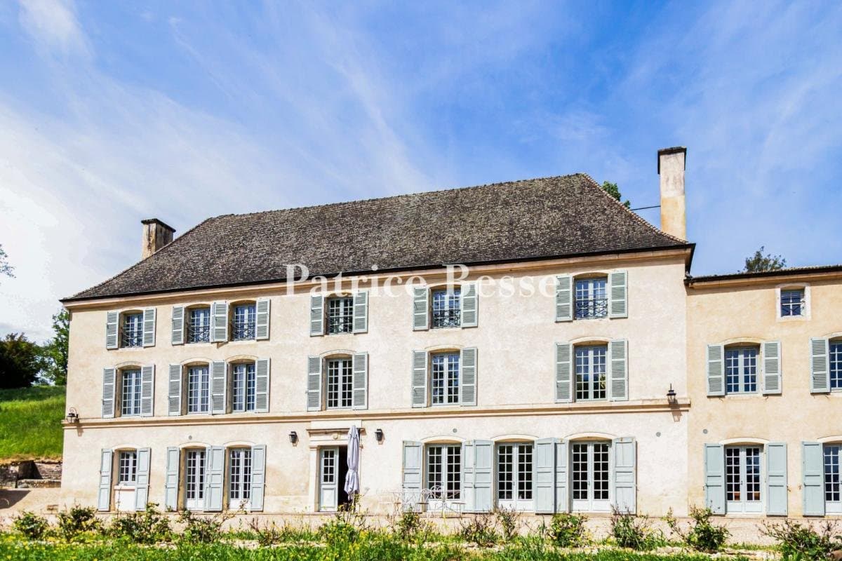 18th Century Estate Overlooking Historic Cluny With Outbuildings — in Burgundy, France