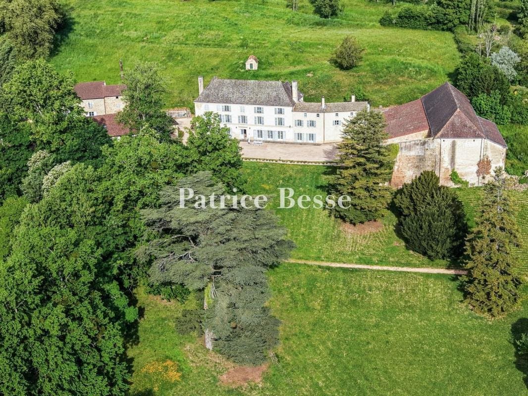 18th Century Estate Overlooking Historic Cluny With Outbuildings 3