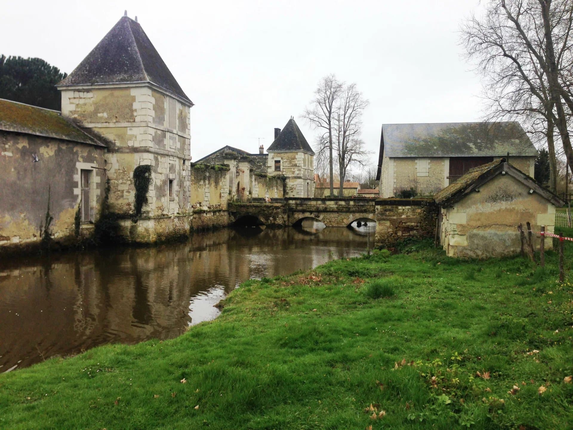 Historic 14th Century Château With Moat And Expansive Grounds — Château for sale in Poitou-Charentes, France
