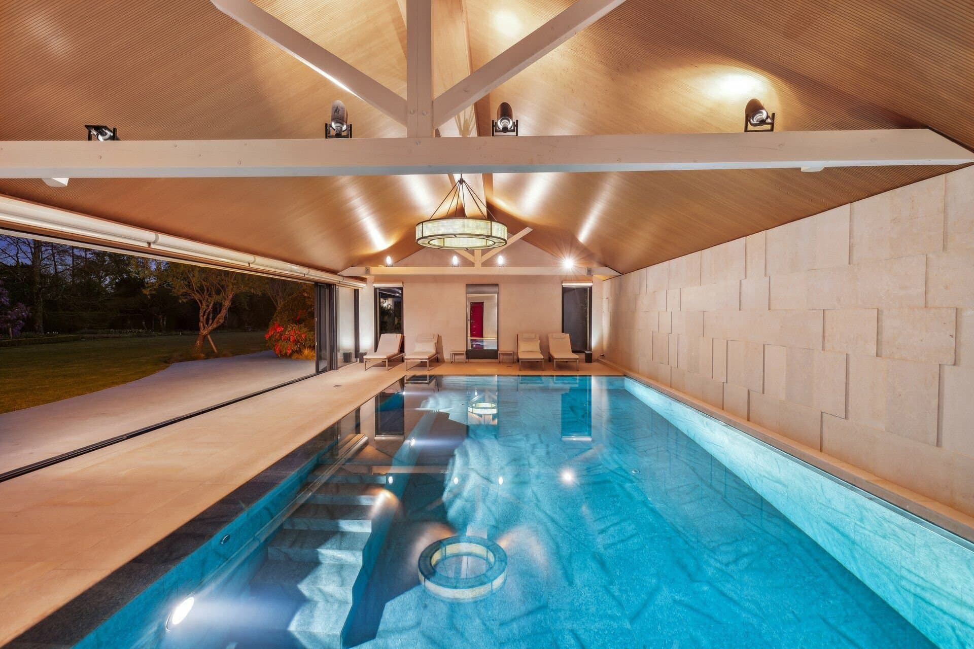 Majestic Castle with Indoor Pool and Staff House Near Geneva 2