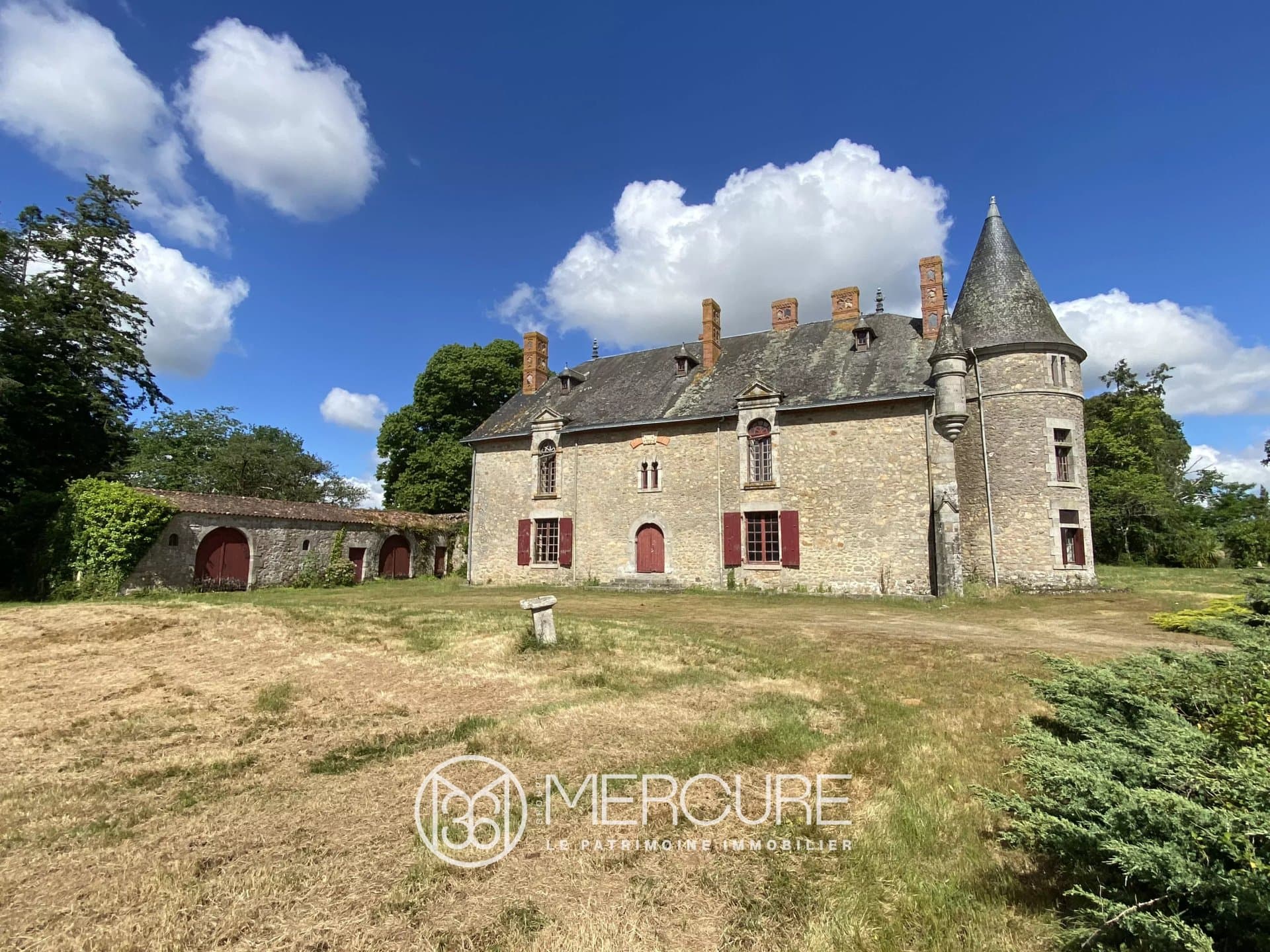 17th Century Castle With Extensive Outbuildings In The Vendée Countryside 2