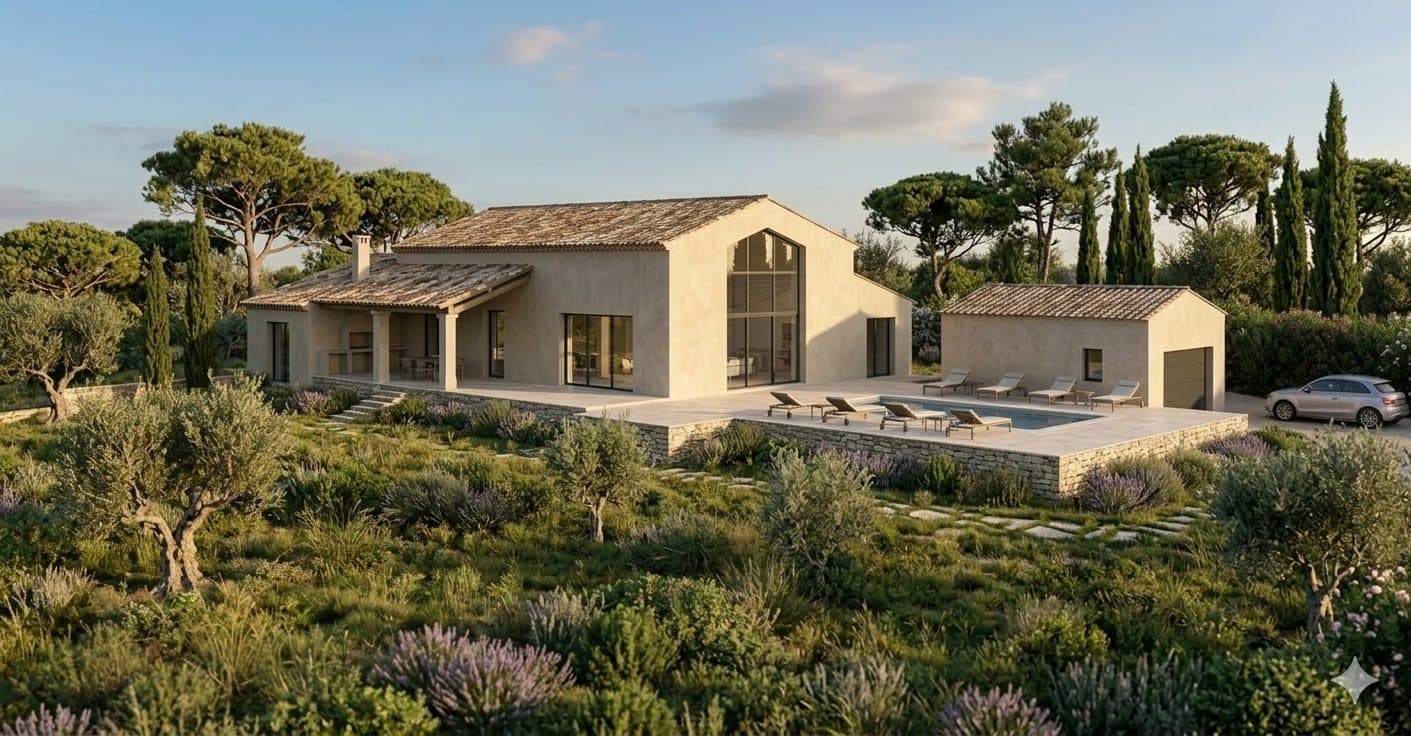 Exceptional House with Pool and 5 Bedrooms Near Saumane Golf Course 2