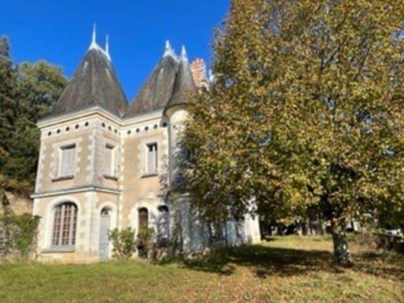 Authentic 16th Century Château With Stunning Loire Valley Views — Château for sale in France