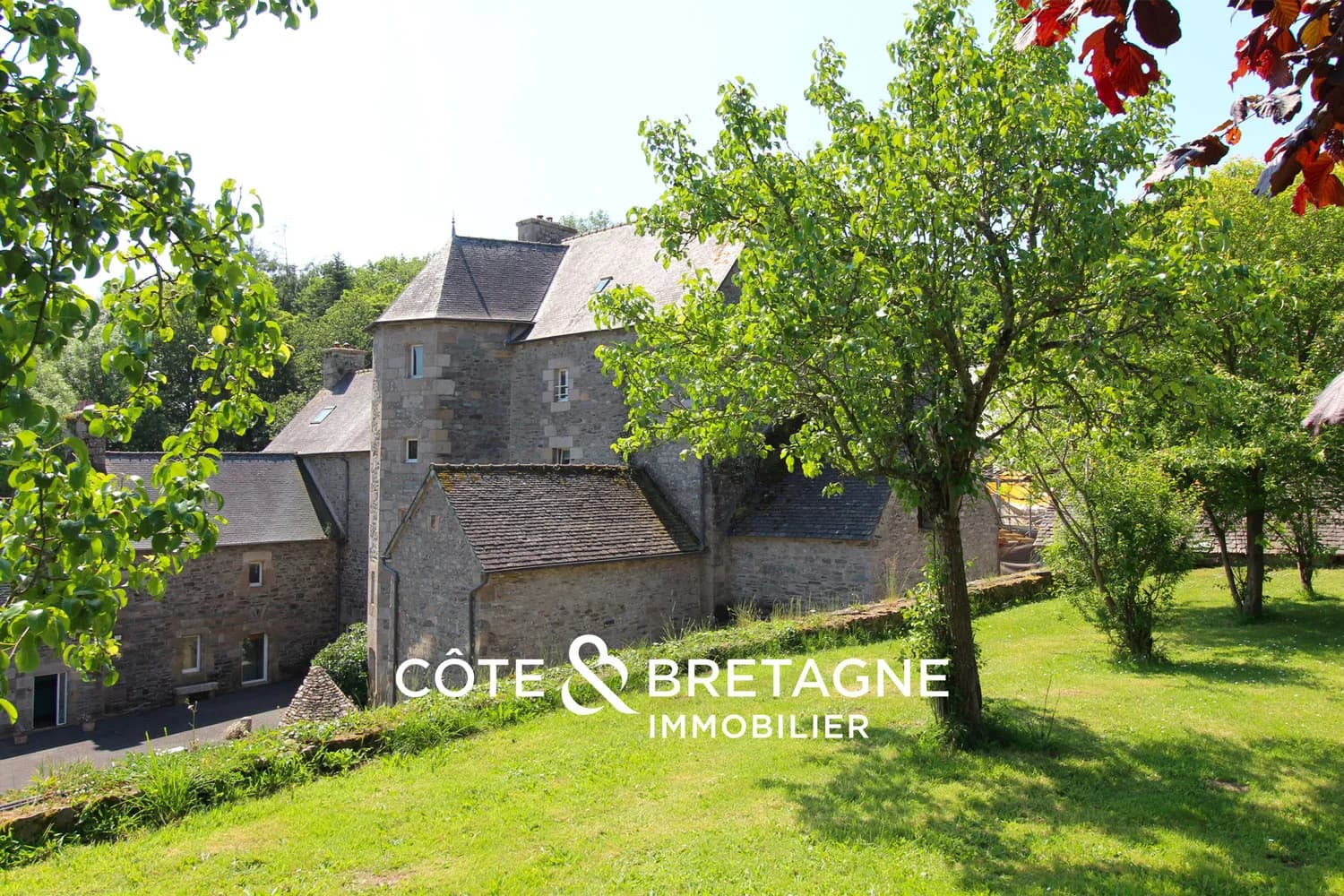 Exceptional 15th Century Manor Nestled in Nature Near the Sea 4