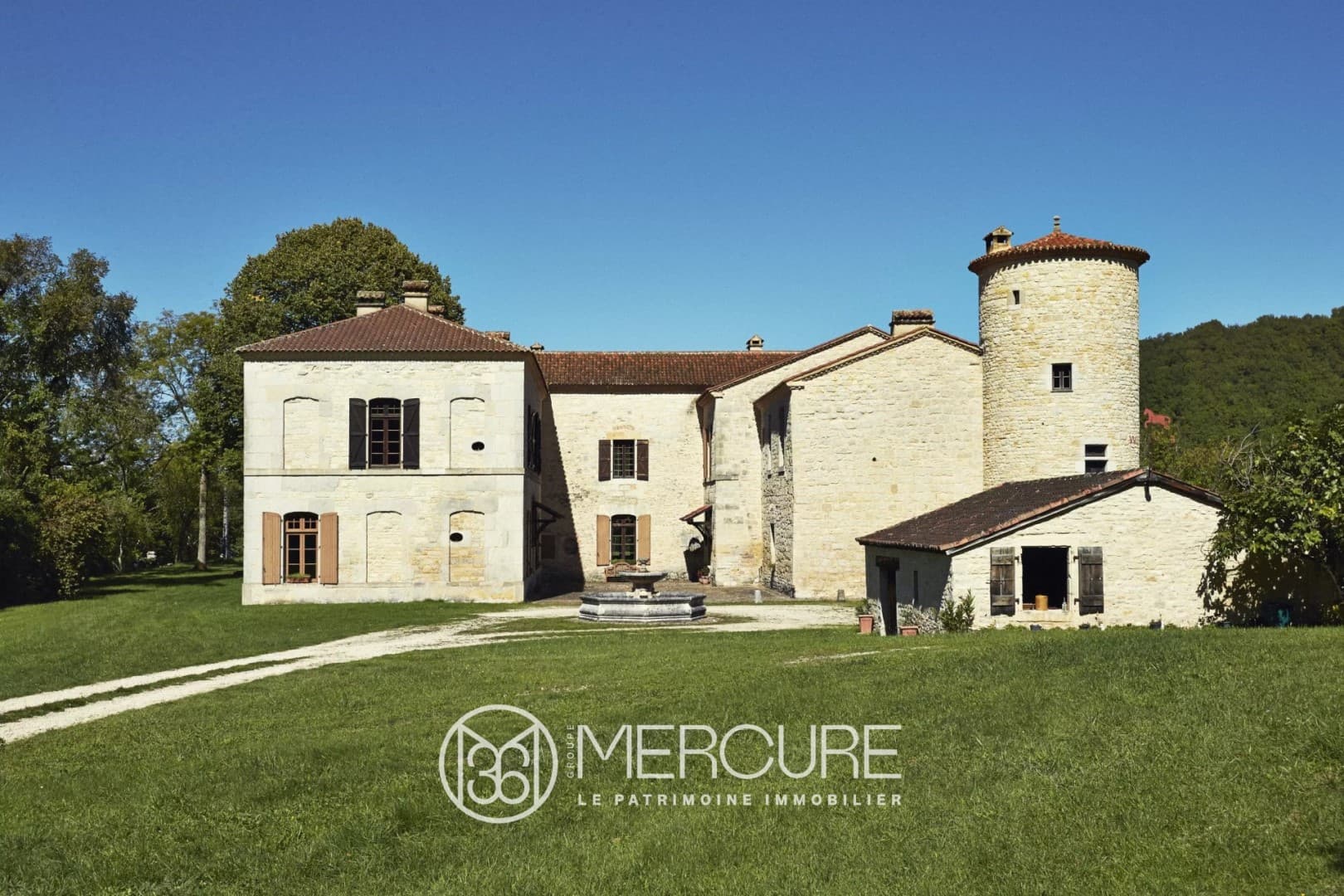Exceptional Castle With Extensive Grounds And High-End Renovation — in Lot, Occitanie