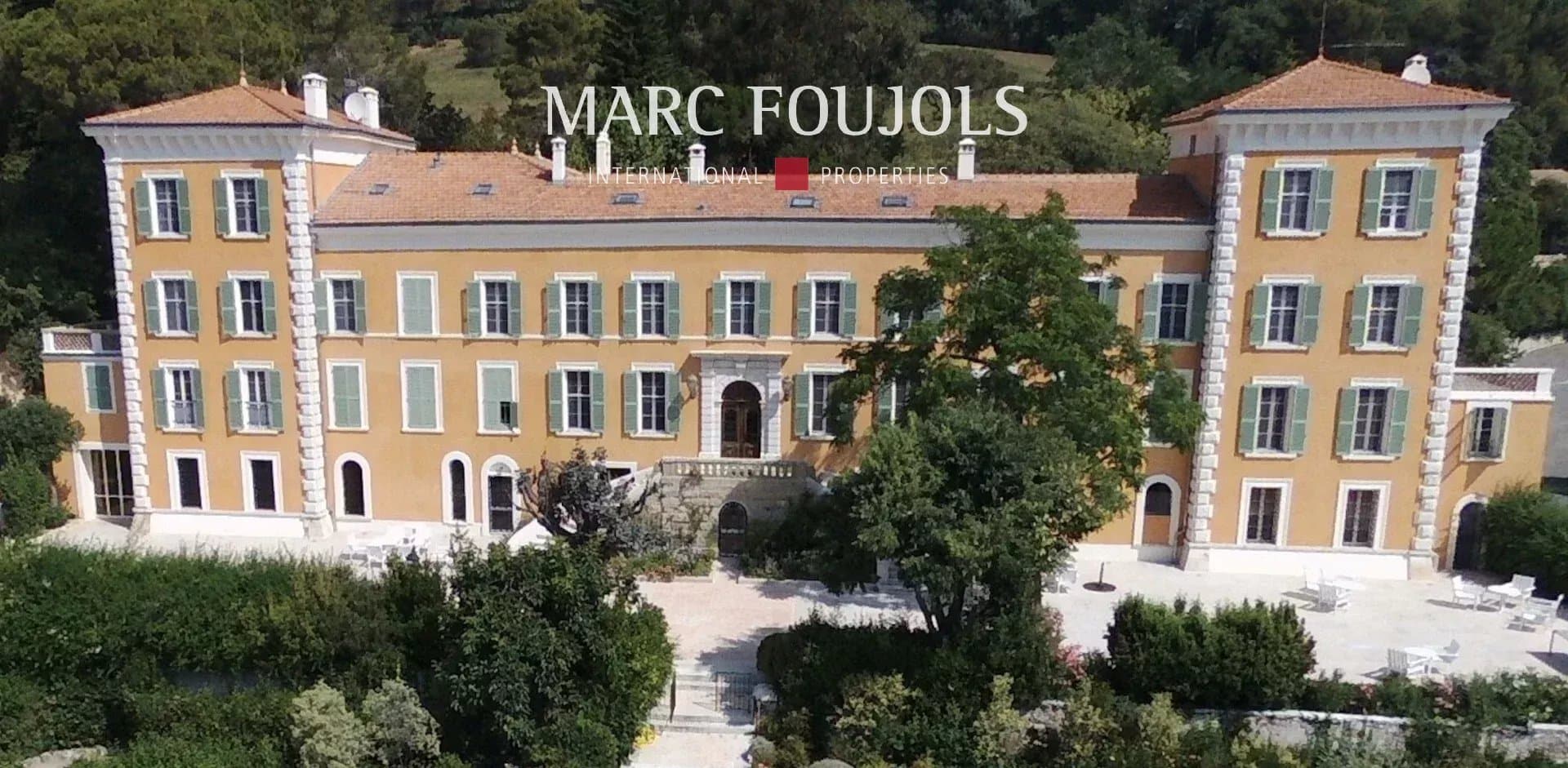 19th Century Château With Panoramic Sea View Near Nice