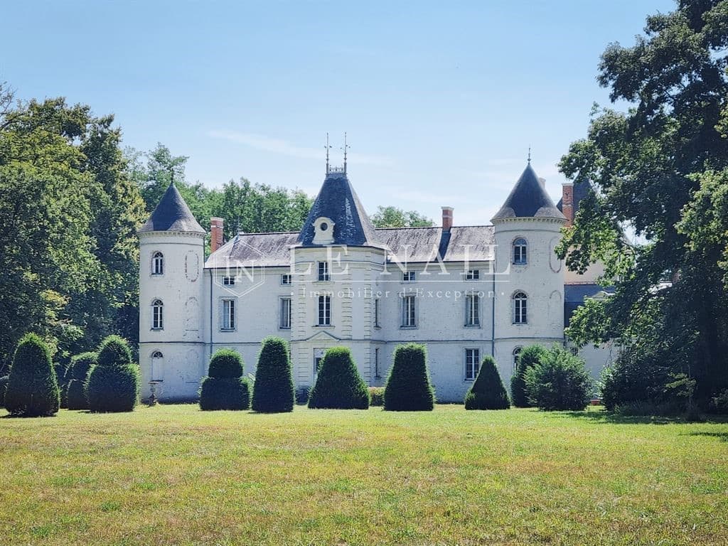 Remarkable Château with Extensive Grounds and Multiple Living Spaces — Château for sale in France