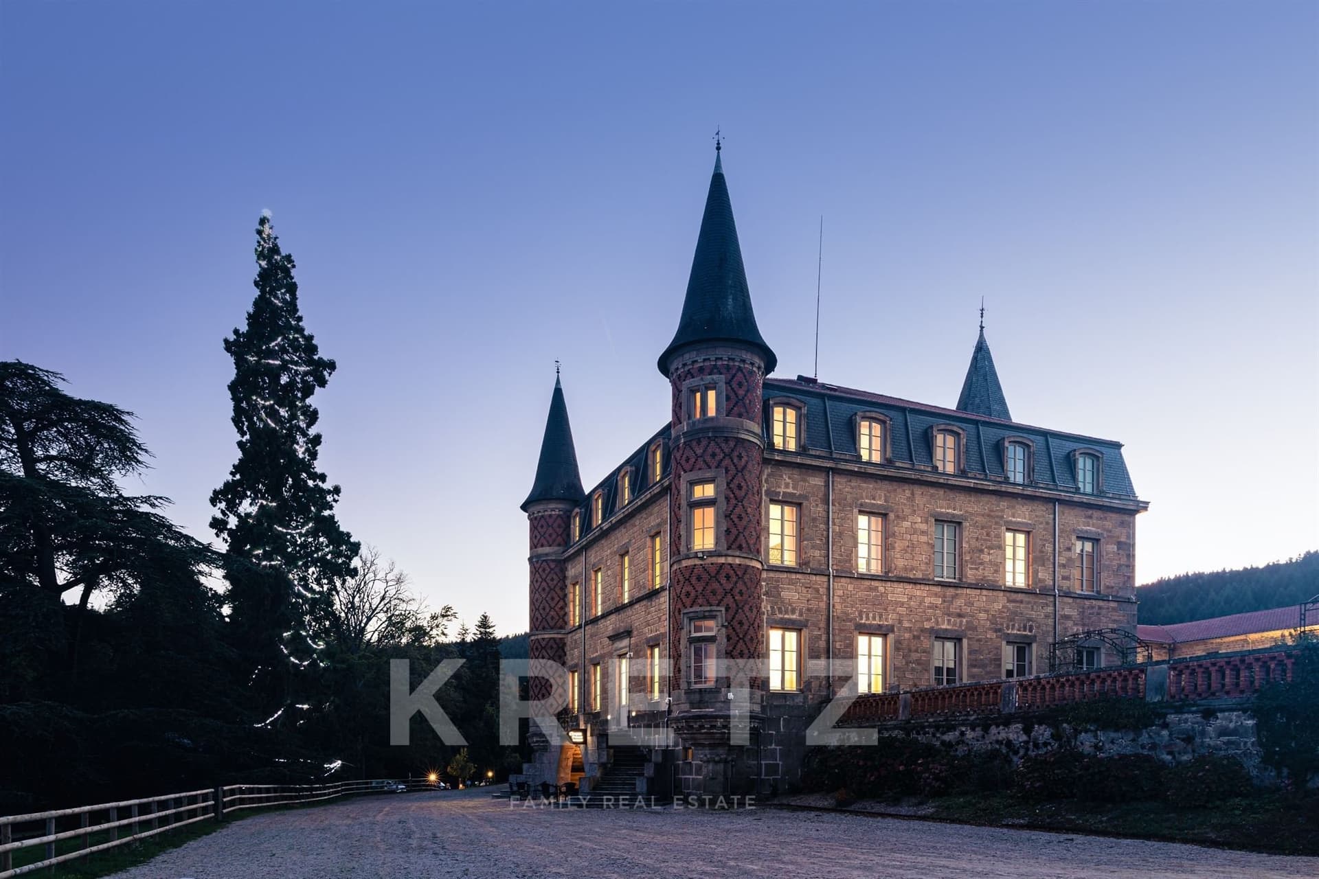 High-End Château And Event Venue Set Within 15 Hectares — Château for sale in Auvergne-Rhône-Alpes, France