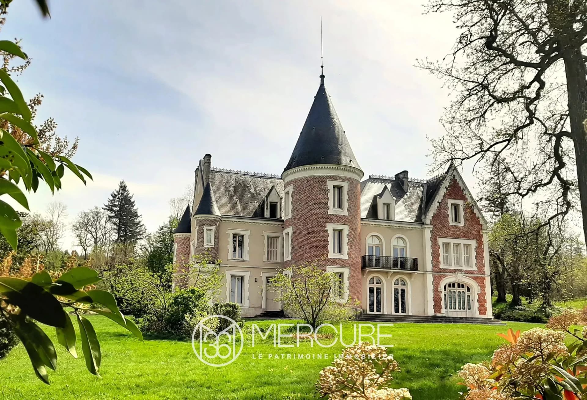 Renovated 19th Century Château With 66 Hectares, Swimming Pool And Spring 2