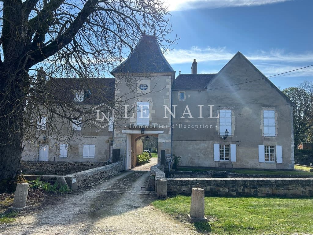 Château with Moats and Dovecote in Burgundy — Château for sale in Nièvre, France