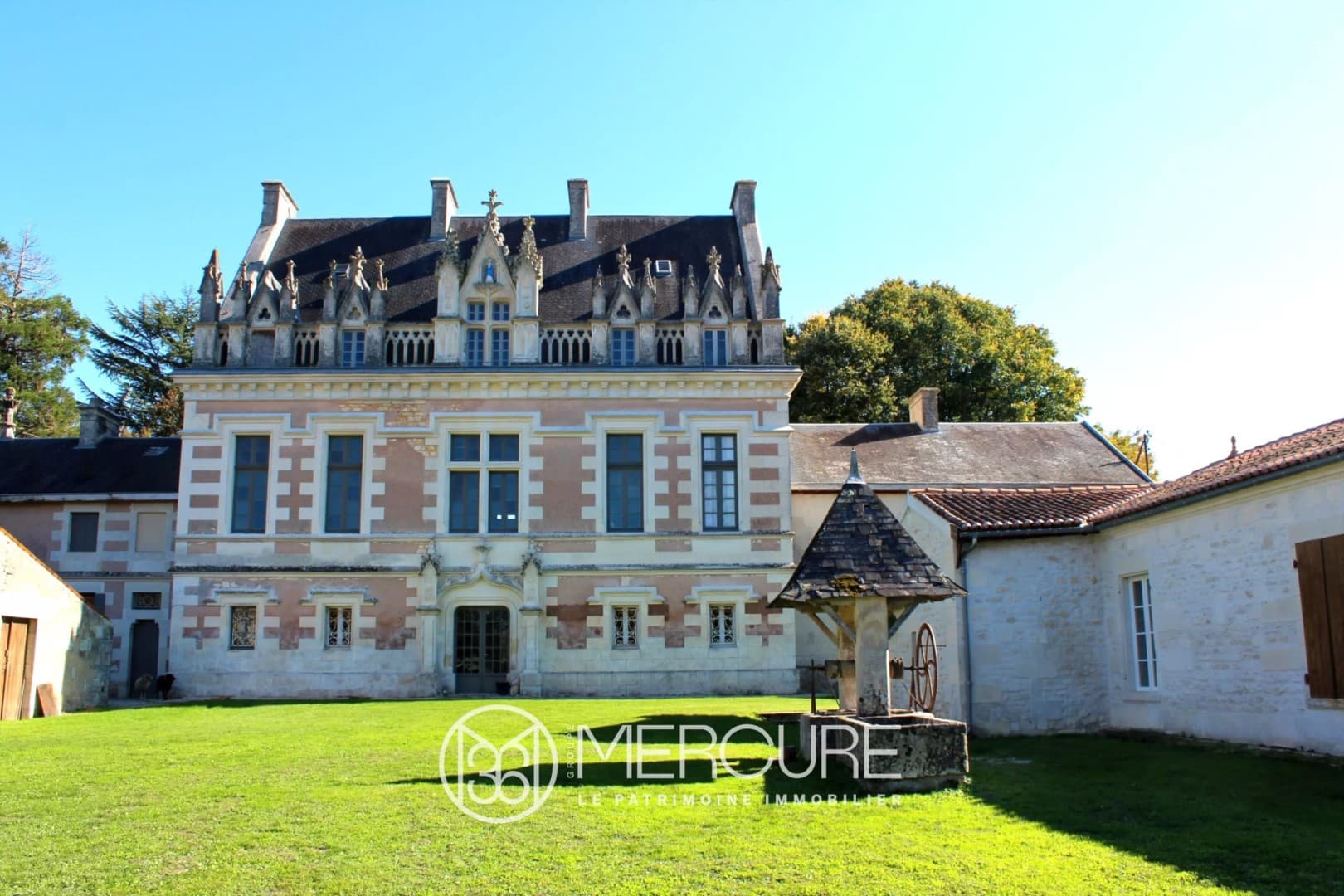 Château with 600 Sqm Living Space and 10 Bedrooms in a Lush Setting 2