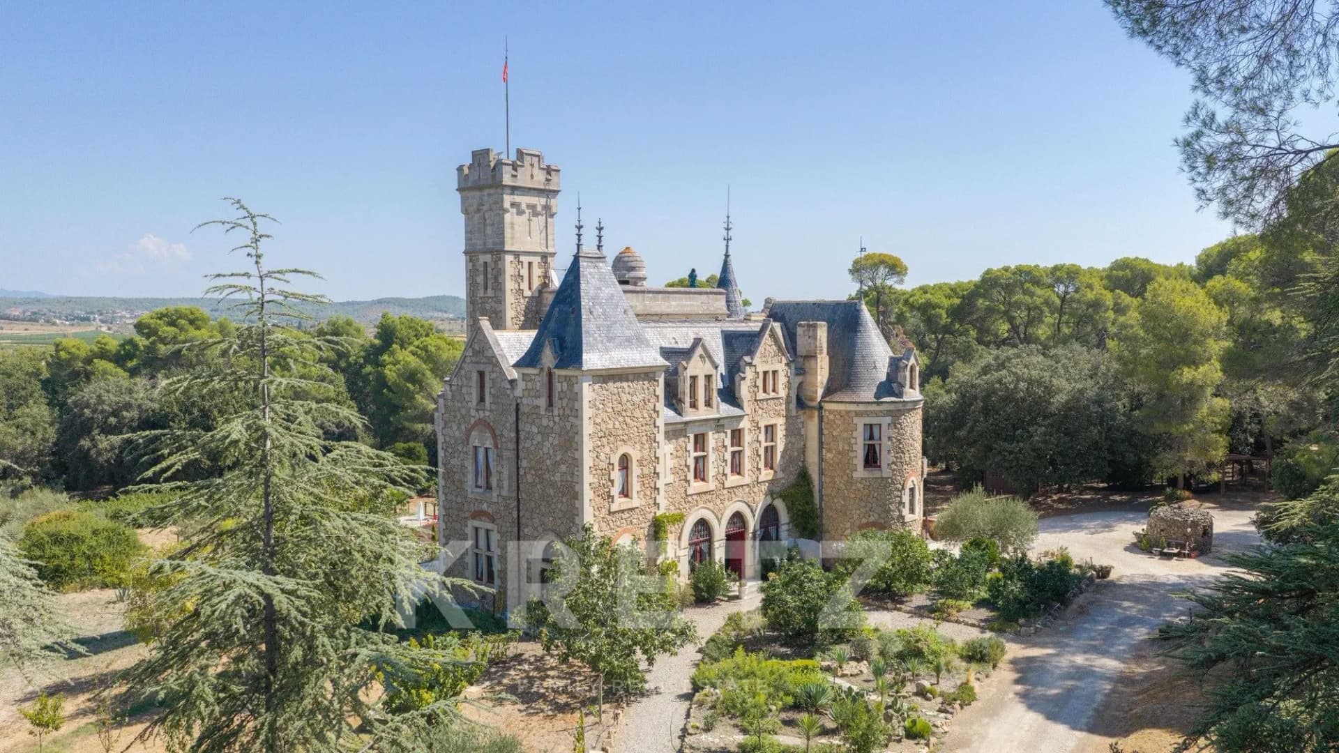 Elegant 19th Century Château With Pool And Mature Parkland 3