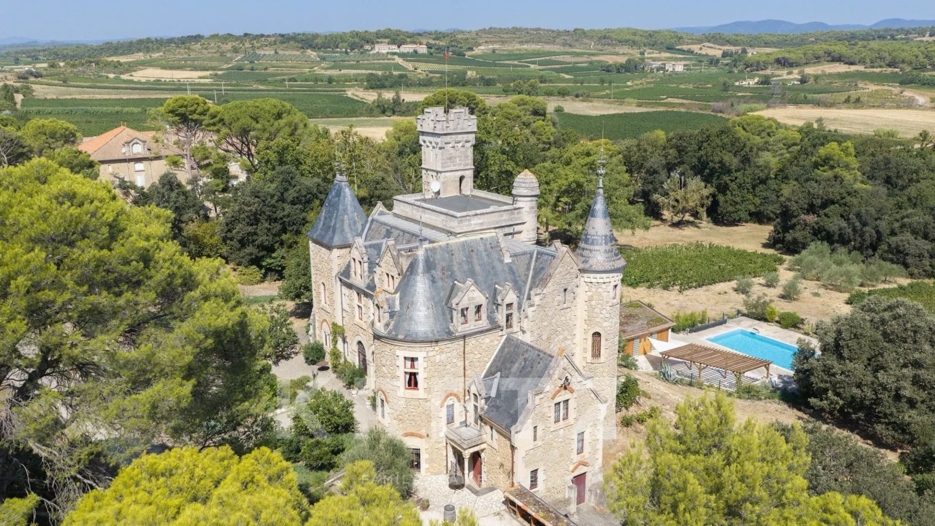 Elegant 19th Century Château With Pool And Mature Parkland 4