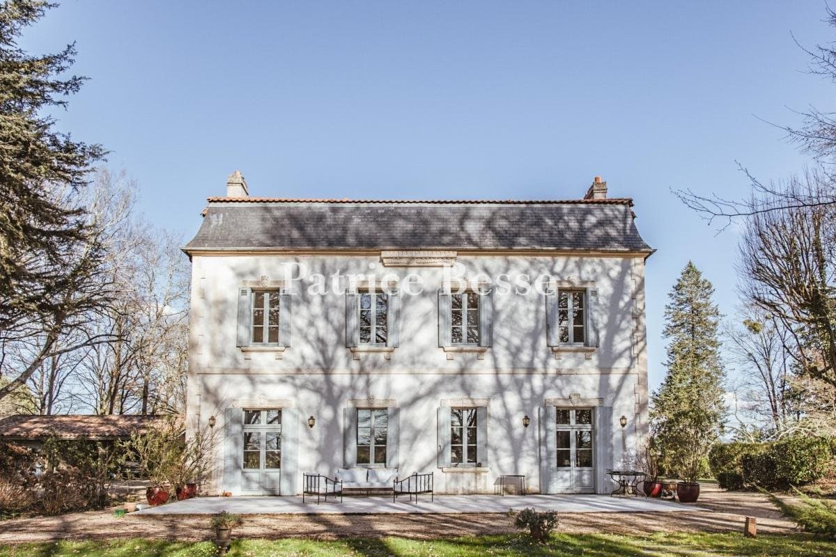 Elegant 19th Century Château With Wooded Grounds And Views Of The Pyrenees 2