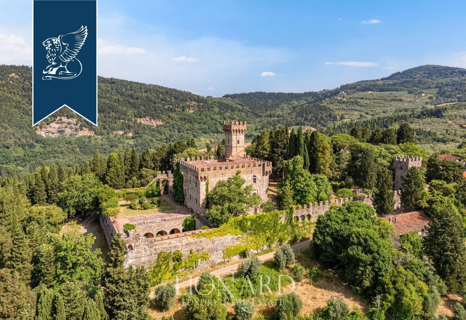 Neo-Gothic Castle With Panoramic Views Near Florence 2