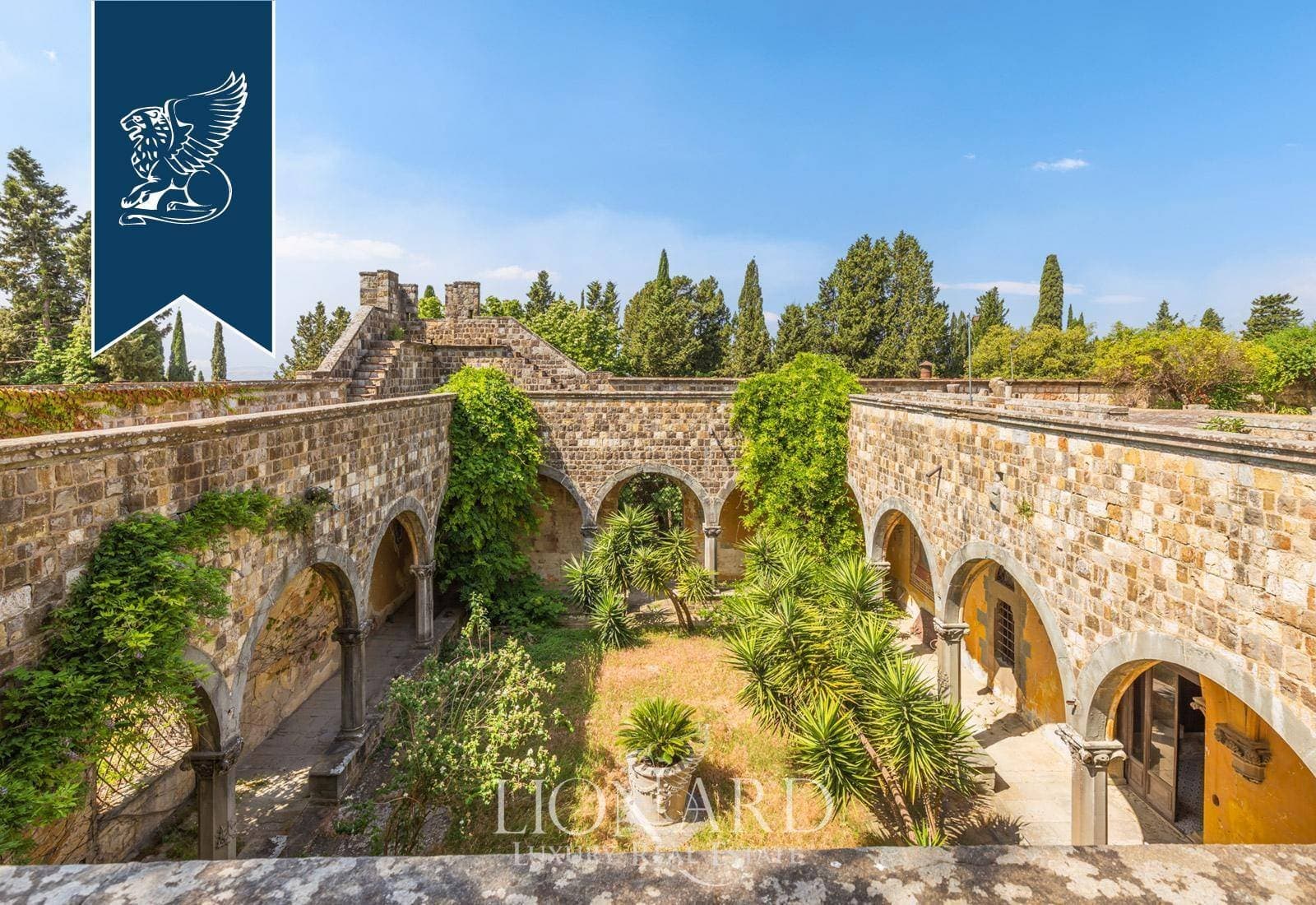 Neo-Gothic Castle With Panoramic Views Near Florence 5