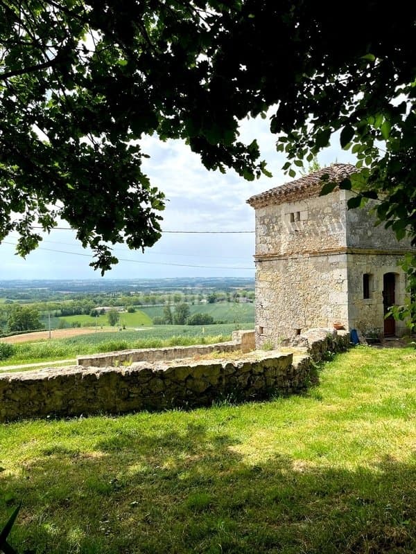 Medieval Castle With Concierge House And Watchtower Near The Pyrenees 3