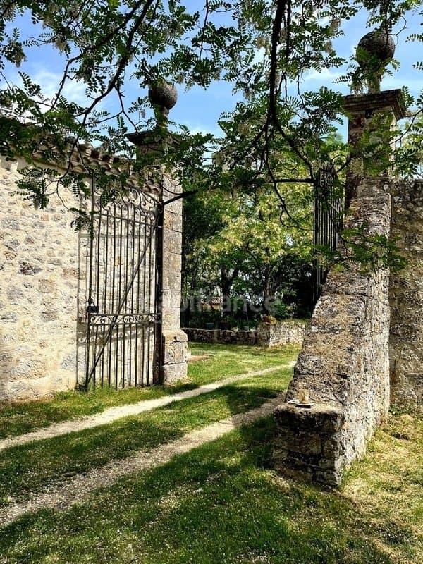Medieval Castle With Concierge House And Watchtower Near The Pyrenees 4