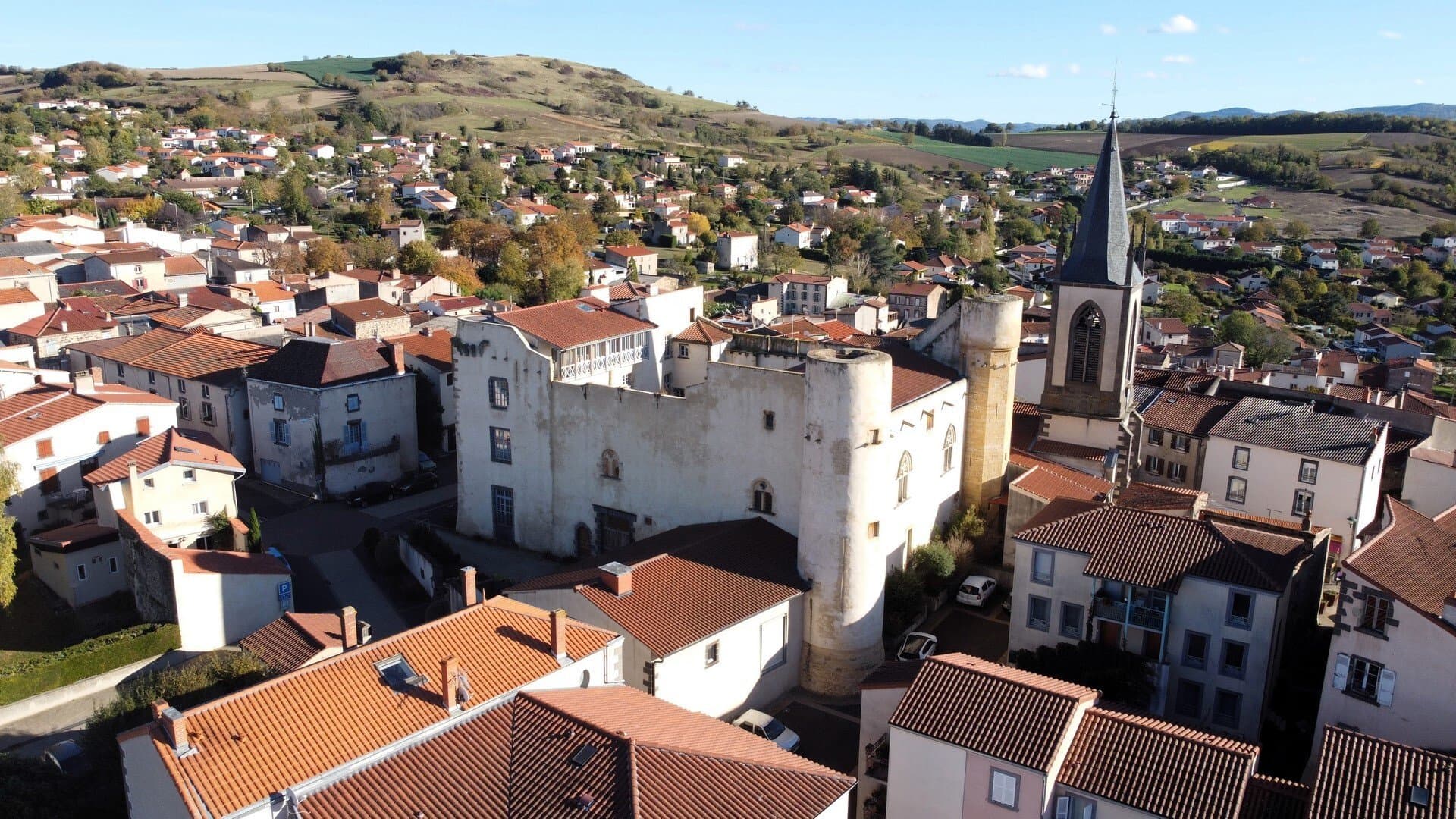 Historic 12th Century Castle With Panoramic Views And Commercial Potential — in Auvergne-Rhône-Alpes, France