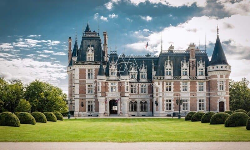 Neo Gothic And Renaissance Inspired Château With Expansive Grounds — Château for sale in France