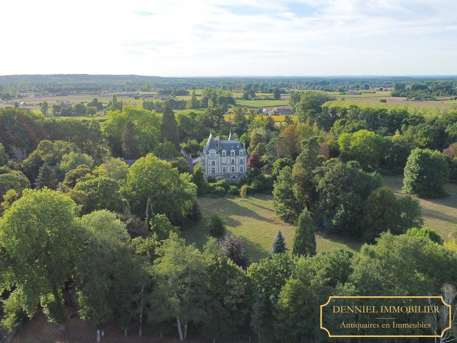 Restored Napoléon III Château With 42 Bedrooms And Extensive Grounds — Château for sale in Sarthe, France