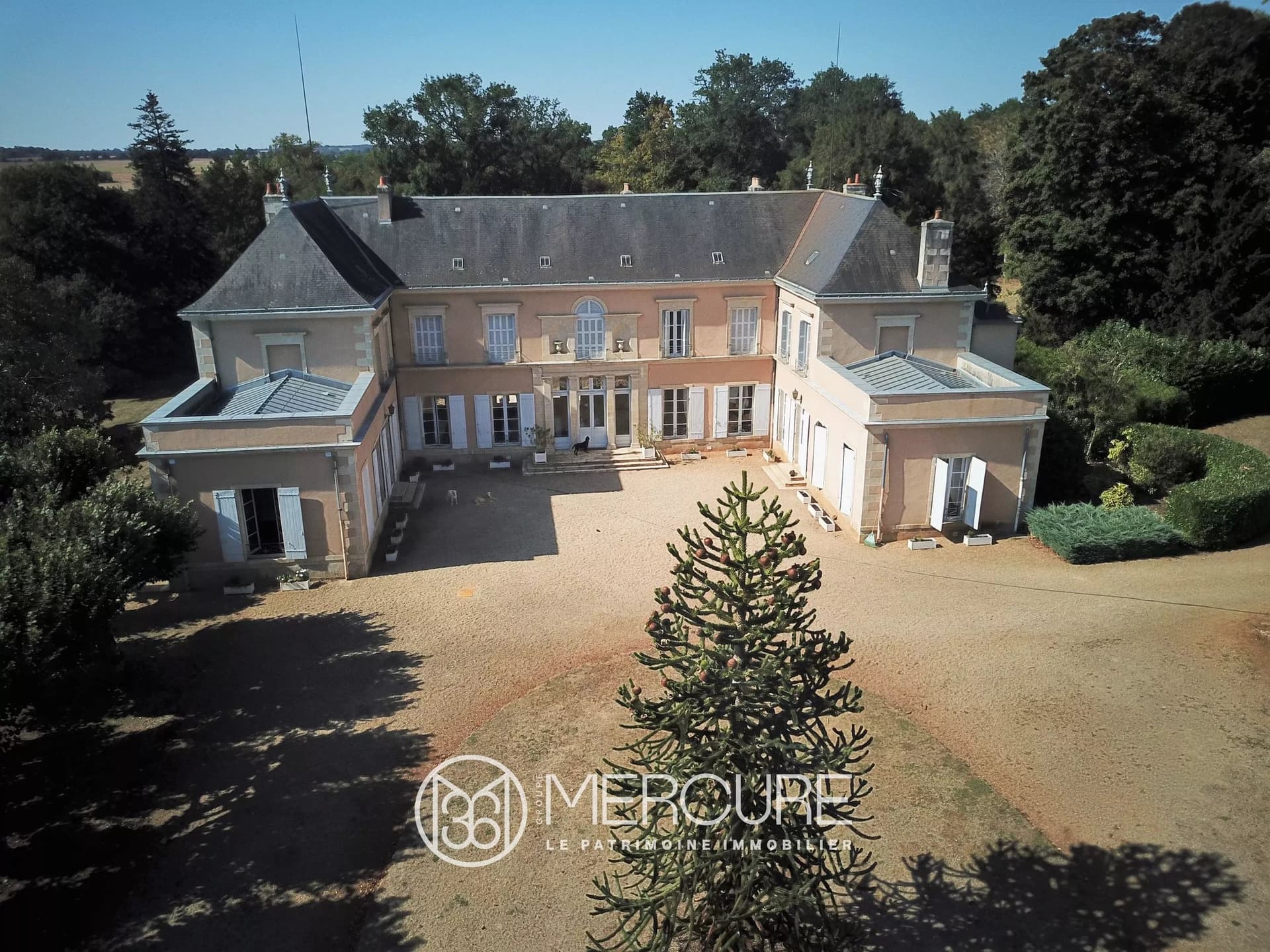 Restored 19th Century Château With Outbuildings And Heated Pool 2