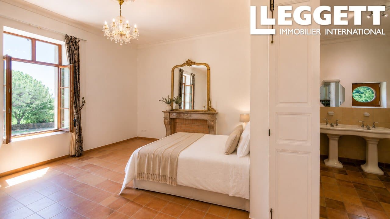 Historic Château Estate with Independent Guest Accommodation and Scenic Views 3