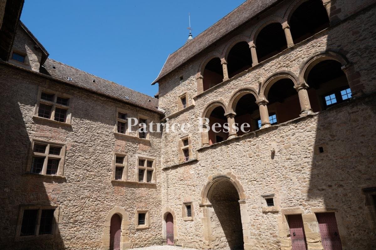 Historic 13th Century Château With Gardens And Towers 4