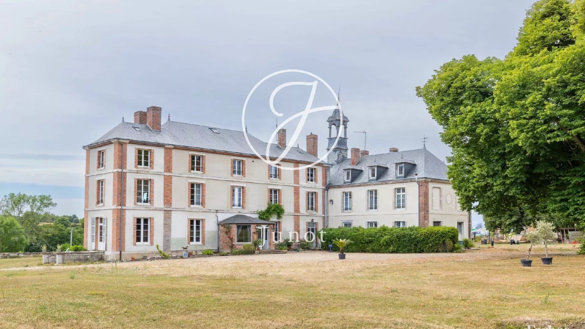 Elegant 18th Century Château with Private Apartment and Scenic Views