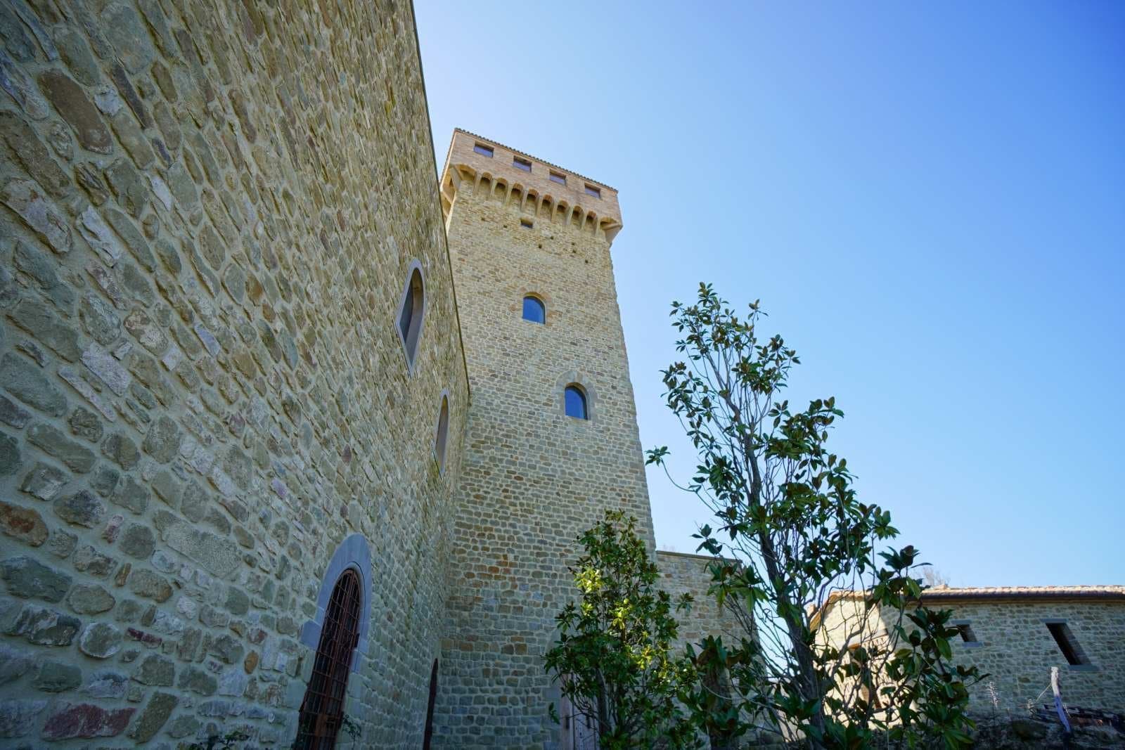 Partially Restored 11th Century Tower and Castle in Umbria 3